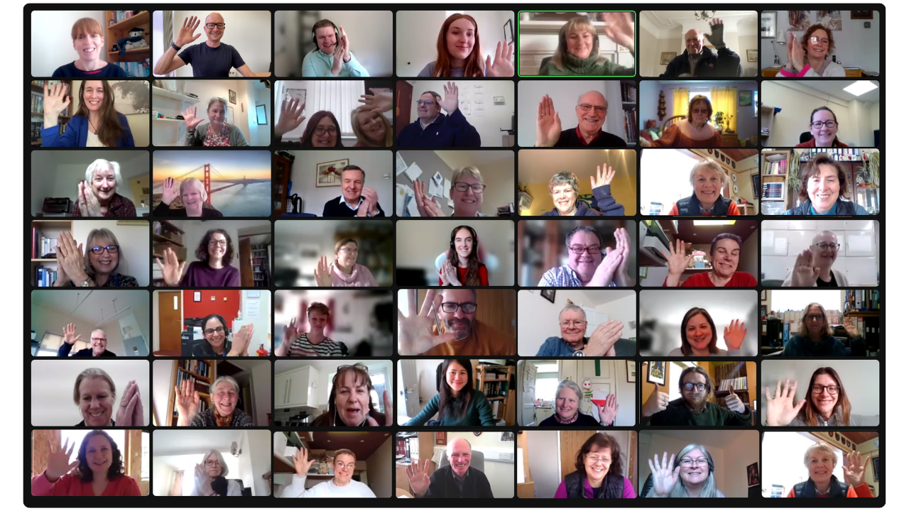 Scribe Academy Attendees on Zoom